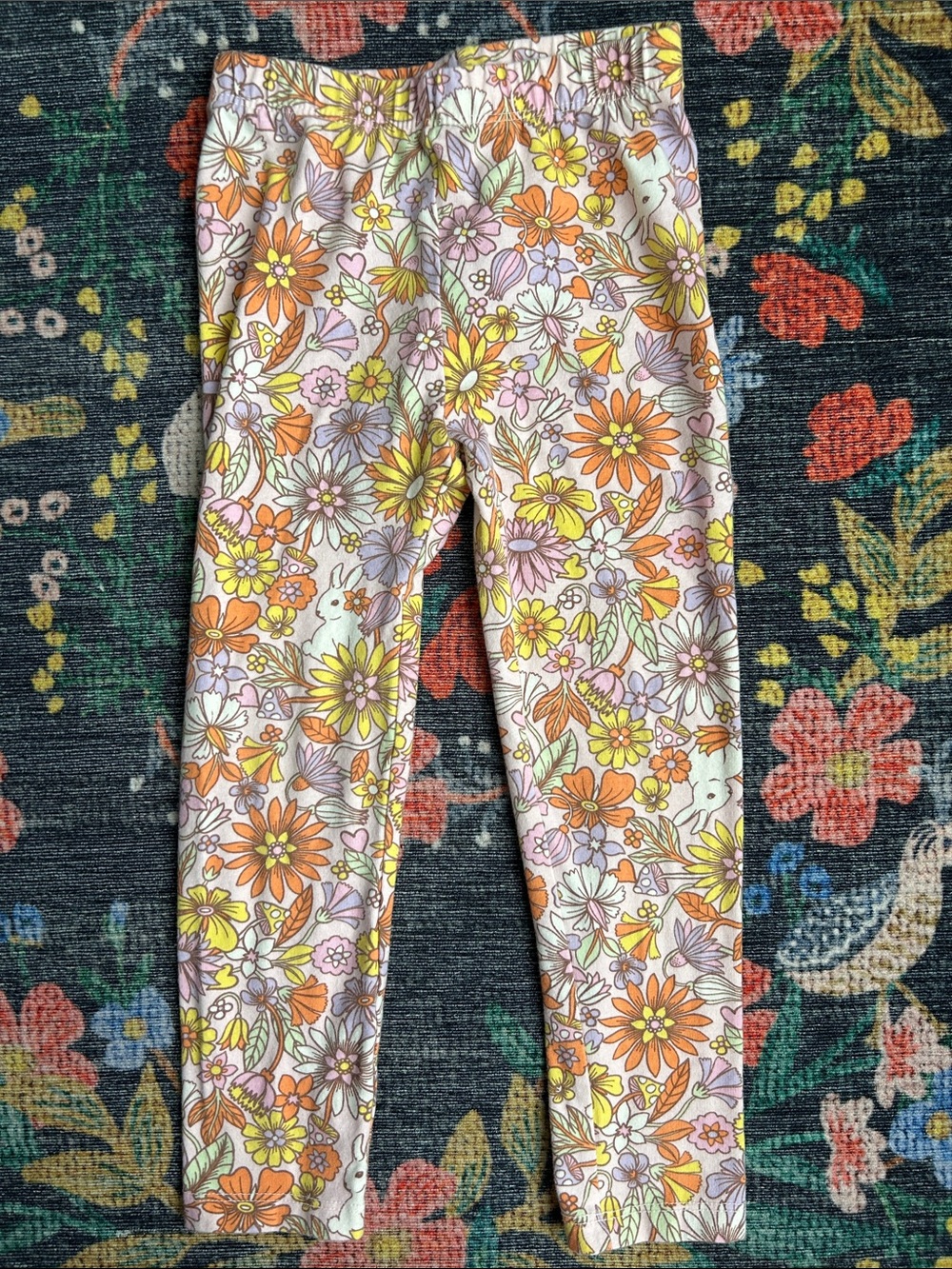 Gap Floral Bunny Leggings, 4T